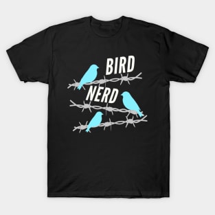 Bird Nerd Birdwatching Bider Gift T-Shirt